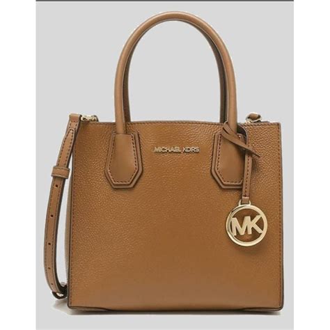 michael kors pebbled leather backpack reviews|Michael Kors leather crossbody bag.